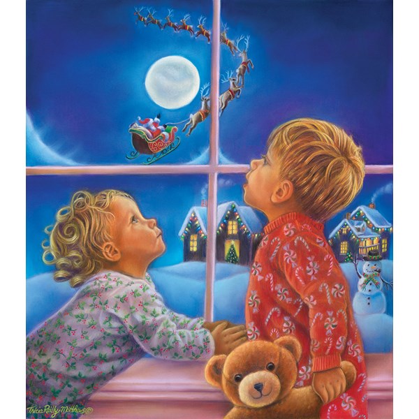 SunsOut (35820) - Tricia Reilly-Matthews: "There He Goes" - 300 pieces puzzle