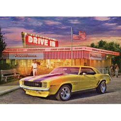 Eurographics (6000-0986) - Greg Giordano: "Daytona Yellow Zeta" - 1000 pieces puzzle