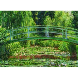Eurographics (6000-0827) - Claude Monet: "The Japanese Footbridge" - 1000 pieces puzzle