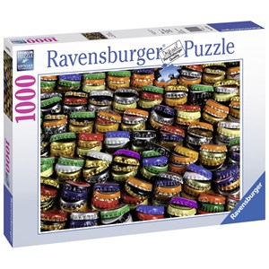 Ravensburger (19725) - "Bottlecap Hills" - 1000 pieces puzzle