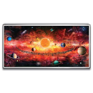 A Broader View (158A) - "The Solar System Puzzle" - 500 pieces puzzle