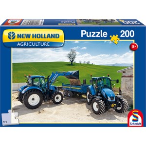 Schmidt Spiele (56083) - "New Holland T9" - 200 pieces puzzle