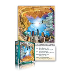 A Broader View (441) - "A Quick Walk Through Time Puzzle (4 Fronts Collection)" - 550 pieces puzzle