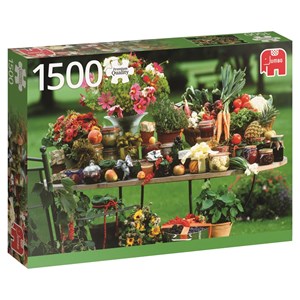Jumbo (18582) - "Fruit and Vegetables" - 1500 pieces puzzle