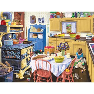 SunsOut (38827) - Joseph Burgess: "Nana's Kitchen" - 500 pieces puzzle