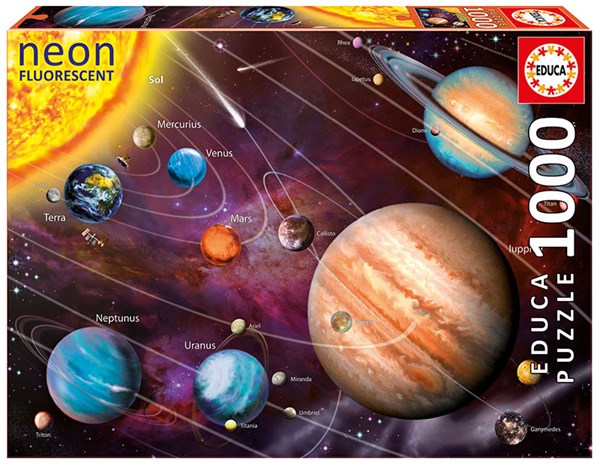 Educa (14461) - "Solar System" - 1000 pieces puzzle