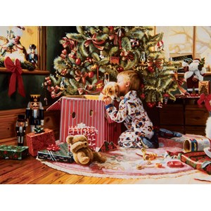 Cobble Hill (52076) - "Christmas Morning" - 500 pieces puzzle