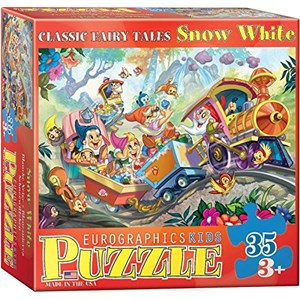 Eurographics (6035-0422) - "Snow White" - 35 pieces puzzle