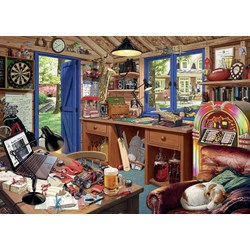 Ravensburger (19650) - Steve Read: "The Man Cave" - 1000 pieces puzzle