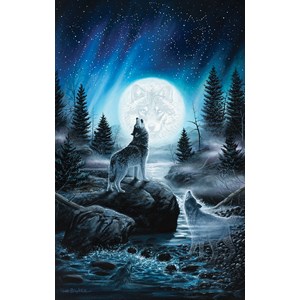 SunsOut (55119) - Chuck Black: "Call of the Pack" - 550 pieces puzzle