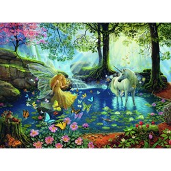 Ravensburger (13206) - Ruth Sanderson: "Mystical Meeting" - 300 pieces puzzle