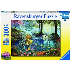 Ravensburger (13206) - Ruth Sanderson: "Mystical Meeting" - 300 pieces puzzle