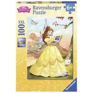 Ravensburger (10888) - "Belle Reads a Fairy Tale" - 100 pieces puzzle