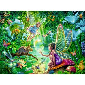 Ravensburger (06076) - "Magic Faries" - 40 pieces puzzle