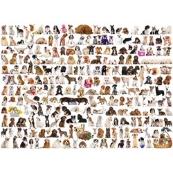 Eurographics (6000-0581) - "The World of Dogs" - 1000 pieces puzzle