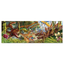 Melissa and Doug (8908) - "Dinosaur World" - 200 pieces puzzle