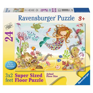 Ravensburger (05396) - "Junior Mermaid" - 24 pieces puzzle