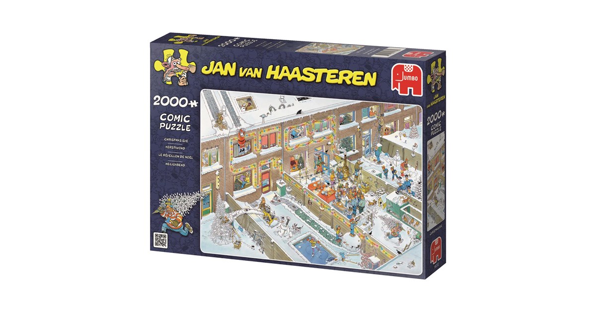 Toevlucht acre breuk Jumbo (19032) - Jan van Haasteren: "Christmas Eve" - 2000 pieces puzzle