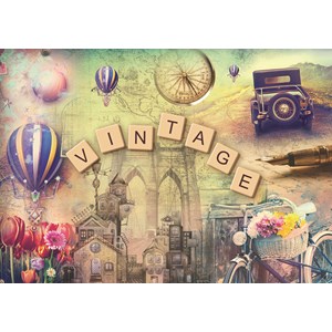 Trefl (372406) - "Vintage" - 500 pieces puzzle