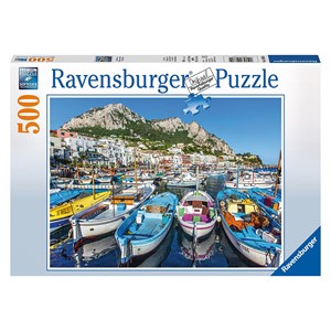 Ravensburger (14660) - "Colorful Marina" - 500 pieces puzzle