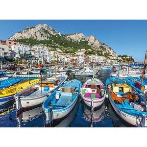 Ravensburger (14660) - "Colorful Marina" - 500 pieces puzzle