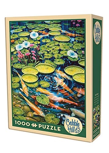 Cobble Hill (51782) - "Koi Pond" - 1000 pieces puzzle