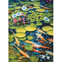 Cobble Hill (51782) - "Koi Pond" - 1000 pieces puzzle
