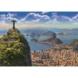 Trefl (10405) - "Rio De Janeiro, Brazil" - 1000 pieces puzzle