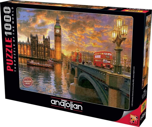 Anatolian (PER1023) - "Westminster Sunset, London" - 1000 pieces puzzle