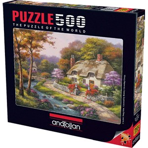 Anatolian (3577) - Sung Kim: "Spring Cottage" - 500 pieces puzzle