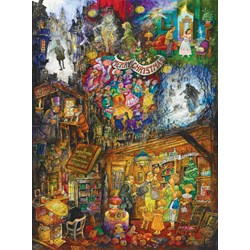 SunsOut (21946) - Bill Bell: "A Christmas Carol" - 1000 pieces puzzle