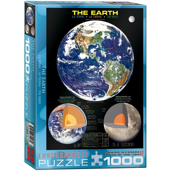Eurographics (6000-1003) - "The Earth" - 1000 pieces puzzle