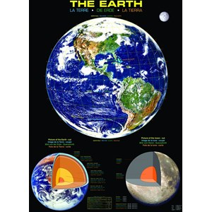 Eurographics (6000-1003) - "The Earth" - 1000 pieces puzzle