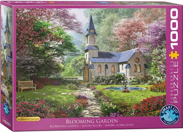 Eurographics (6000-0964) - Dominic Davison: "Blooming Garden" - 1000 pieces puzzle