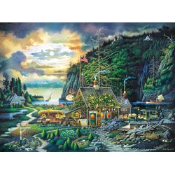 Buffalo Games (11438) - Charles Wysocki: "Moonlight & Roses" - 1000 pieces puzzle