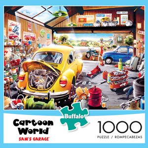 Buffalo Games (11527) - "Sam's Garage" - 1000 pieces puzzle