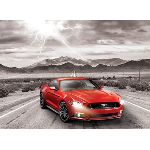 Eurographics (6000-0702) - "2015 Ford Mustang GT" - 1000 pieces puzzle