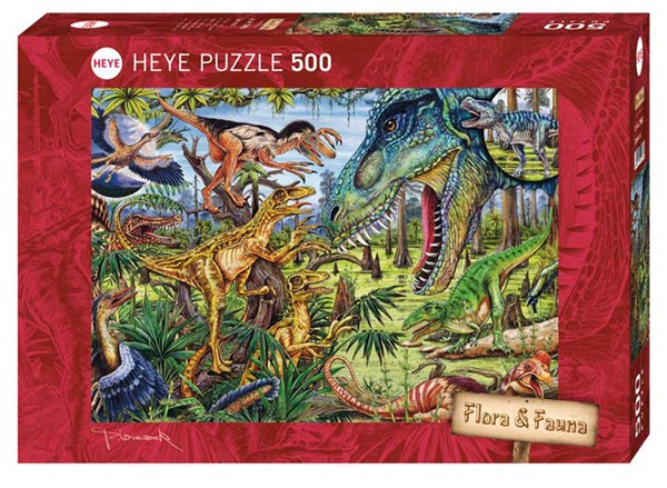 Heye (29660) - M. Wieczorek: "Carnivores" - 500 pieces puzzle