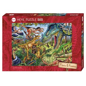 Heye (29660) - M. Wieczorek: "Carnivores" - 500 pieces puzzle