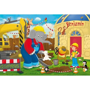 Schmidt Spiele (56088) - "Construction" - 20 pieces puzzle