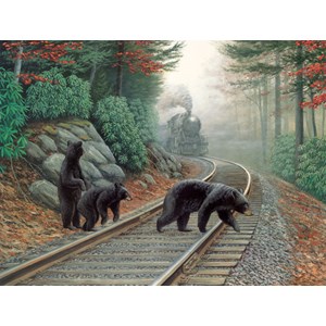 SunsOut (48804) - Dan Christ: "Bear Tracks" - 500 pieces puzzle