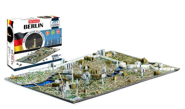 preferir Impulso Soltero 4D Cityscape (40022) - "Berlin" - 1300 pieces puzzle