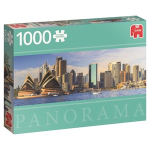 Jumbo (18577) - "Sydney Skyline" - 1000 pieces puzzle