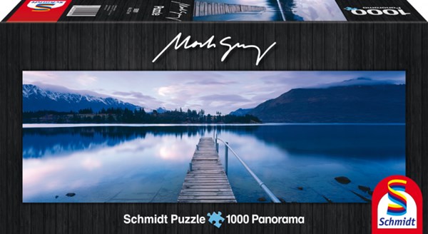 Schmidt Spiele (59291) - Mark Gray: "Lake Wakatipu, New Zealand" - 1000 pieces puzzle