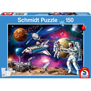Schmidt Spiele (56156) - "Adventure in Space" - 150 pieces puzzle