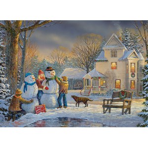 Eurographics (6000-0607) - Sam Timm: "Snow Creations" - 1000 pieces puzzle
