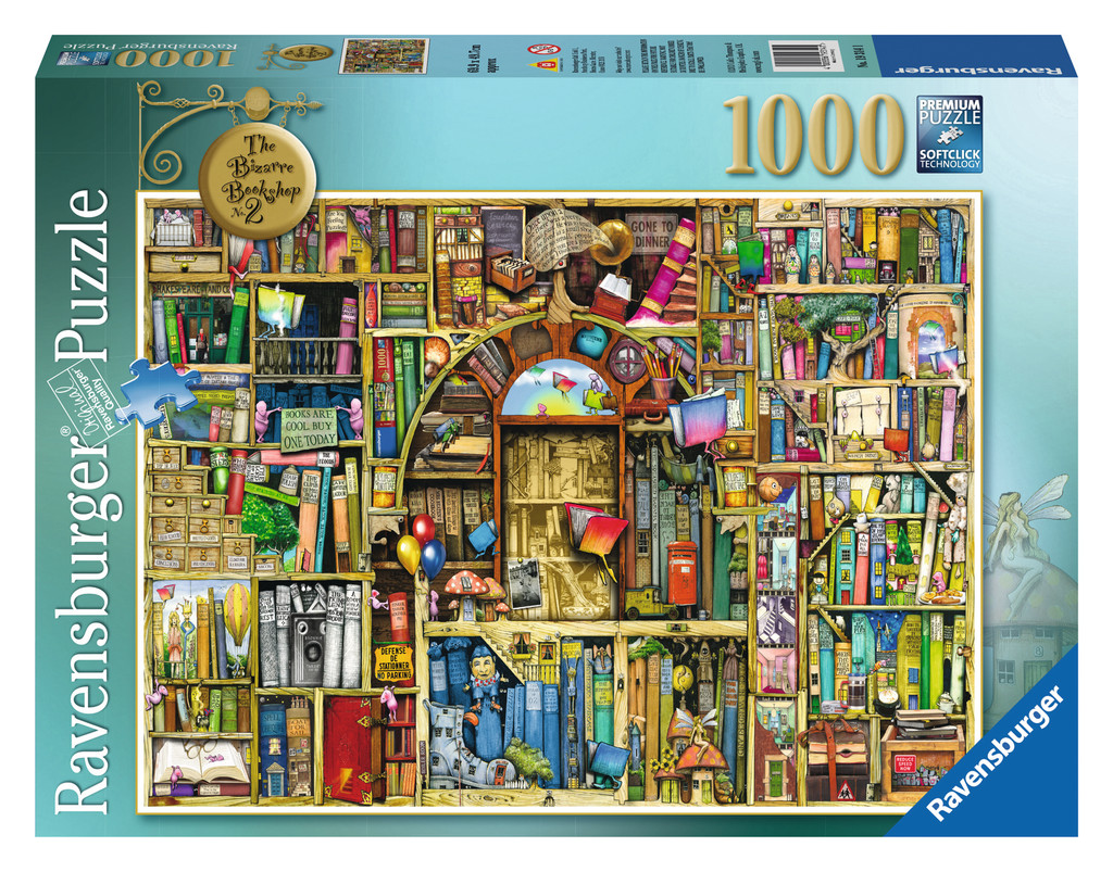 NEW Ravensburger Bizarre Town top 5000 Pc Puzzle by Colin Thompson