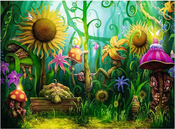 Ravensburger (13188) - Phil Straub: "The Imaginaries" - 300 pieces puzzle