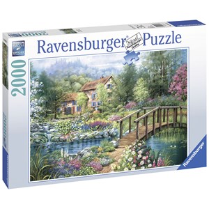 Ravensburger (16637) - "Shades of Summer" - 2000 pieces puzzle