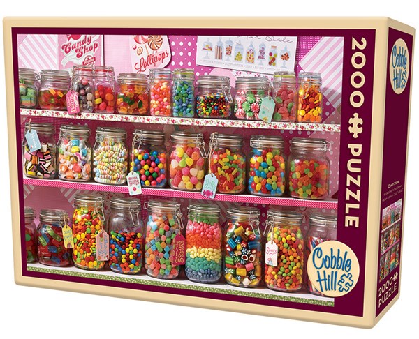 Cobble Hill (50713) - "Candy Store" - 2000 pieces puzzle